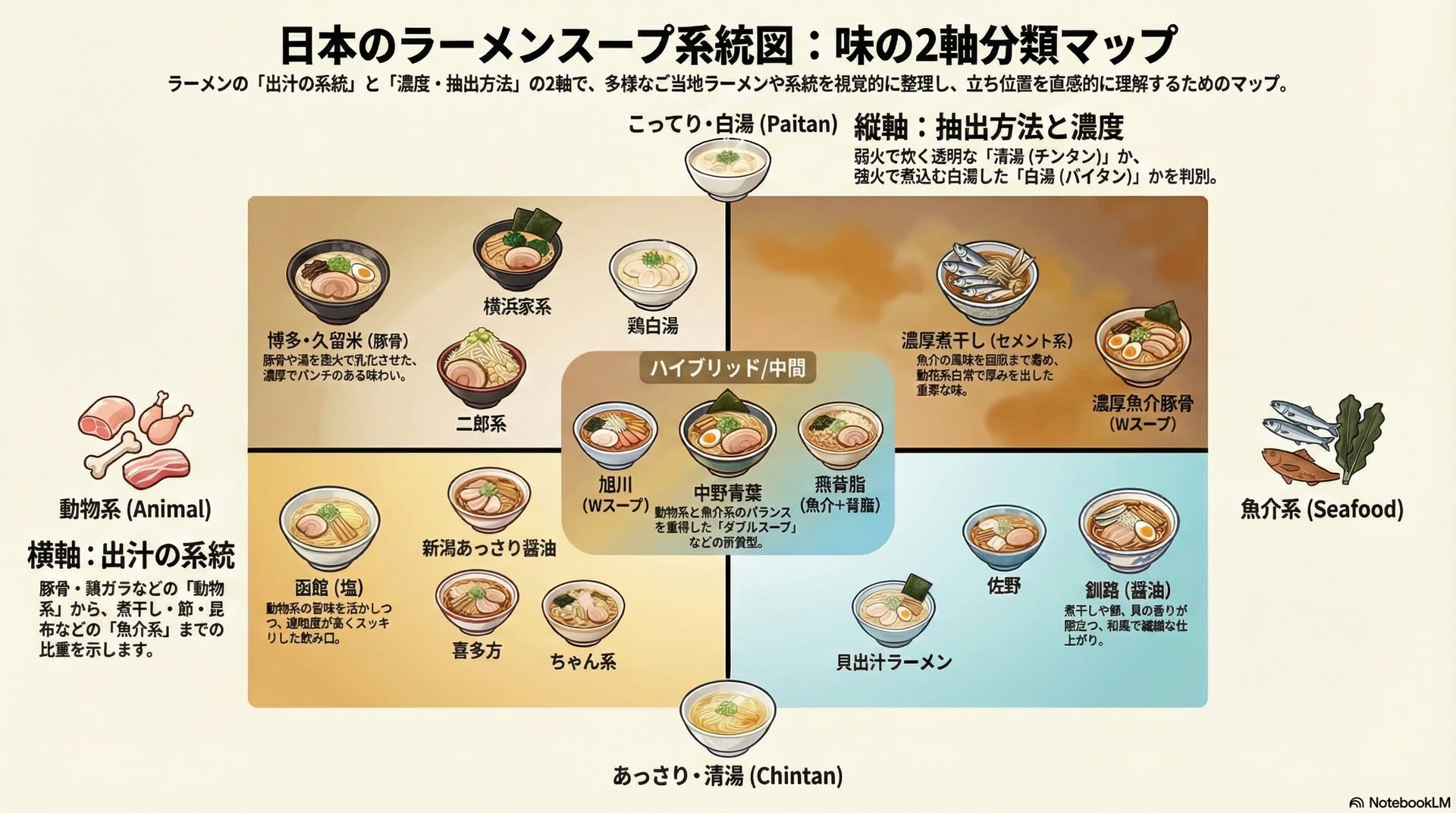 日本ラーメン系統図 完全版