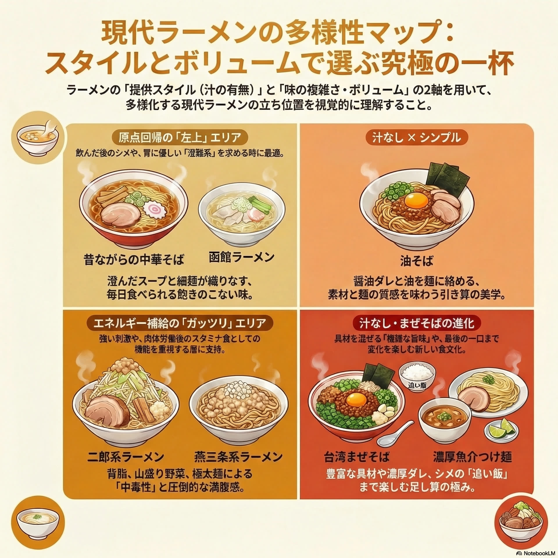 現代ラーメン多様性マップ