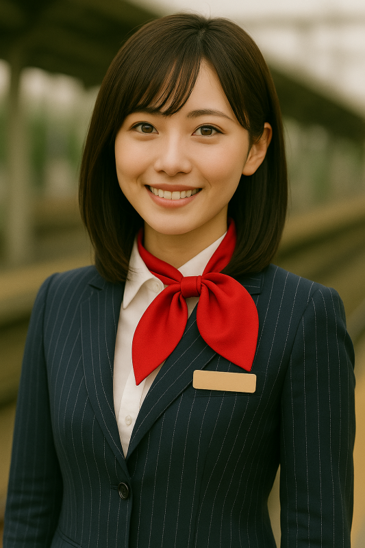 幕張　駅長　佐倉 菜々実（さくら ななみ）