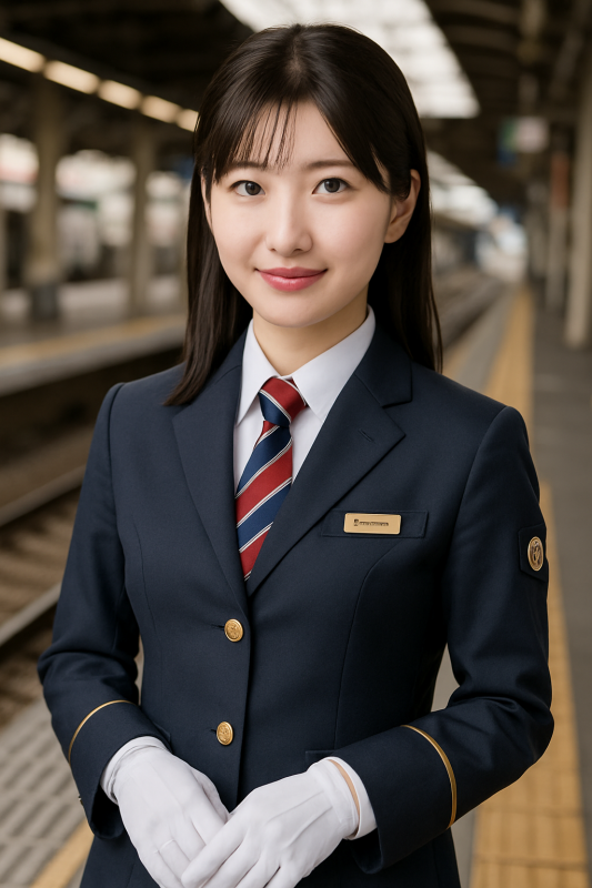本千葉駅（ほんちば）駅長　綾瀬 奏海（あやせ かなみ）