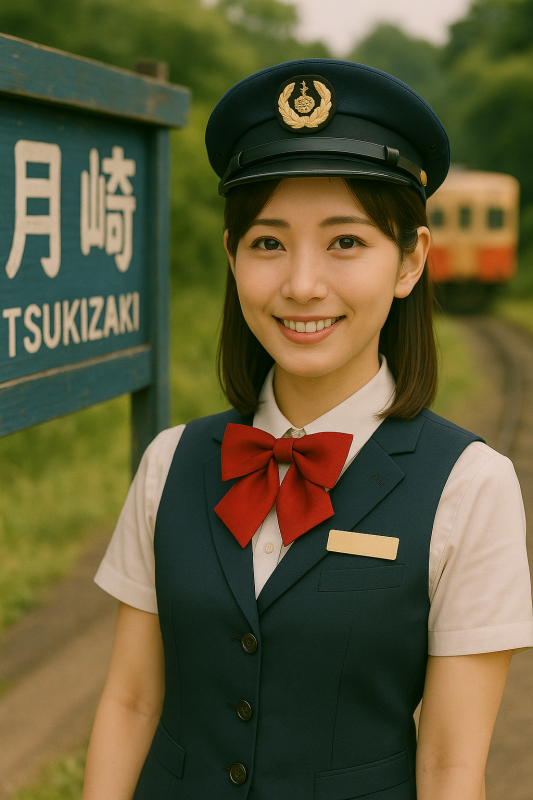 駅長女子（小湊鉄道・月崎駅）柚木 華蓮（ゆずき かれん）