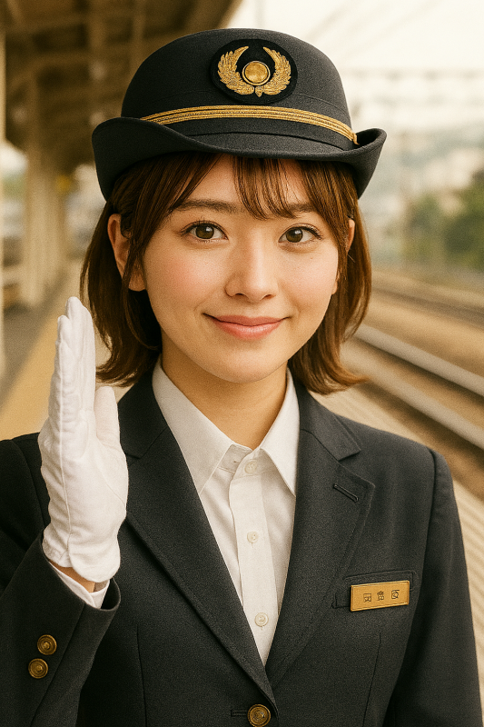 蘇我駅（そが）駅長　月城 陽菜（つきしろ はるな）