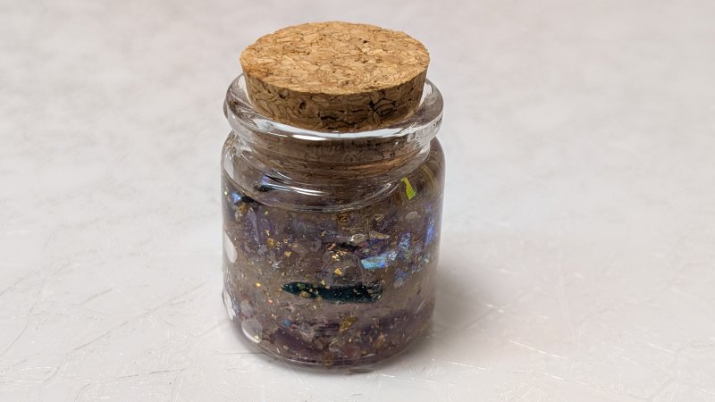 星の記憶瓶（ほしのきおくびん）— Violet Alchemy Bottleの商品画像