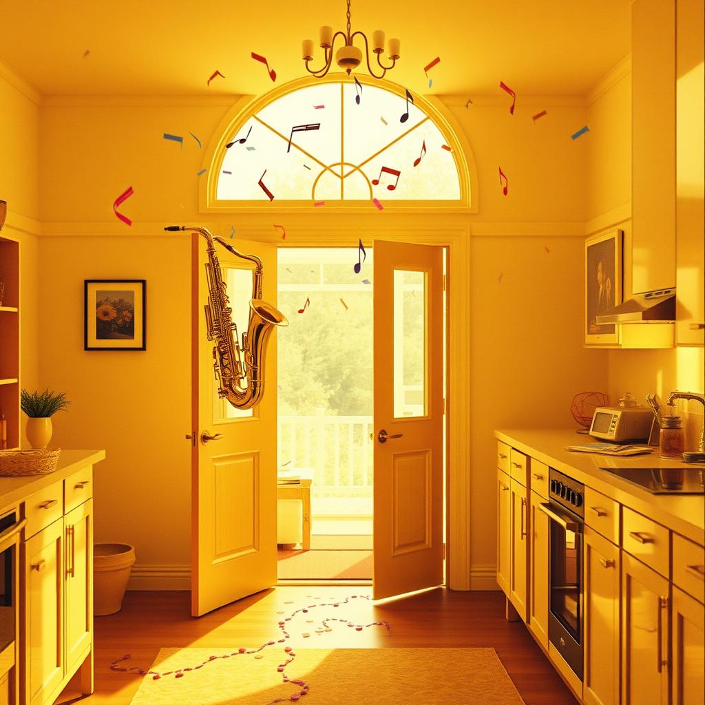 家の中でパレード