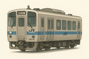 125系電車（ワンマン運転対応の単行車両）