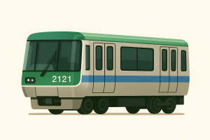 神戸新交通2020形（2121号車）