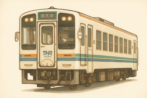 天竜浜名湖鉄道（THR）**の気動車「TH2100形」（画像は TH2111）