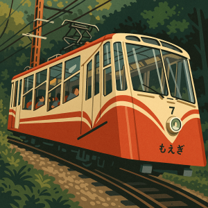 西信貴鋼索線コ7形7号車