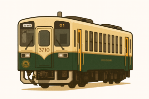 真岡鐵道 モオカ3710形ディーゼルカー（3710-01号車）